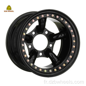 5 tuyaux roue en acier 17x8